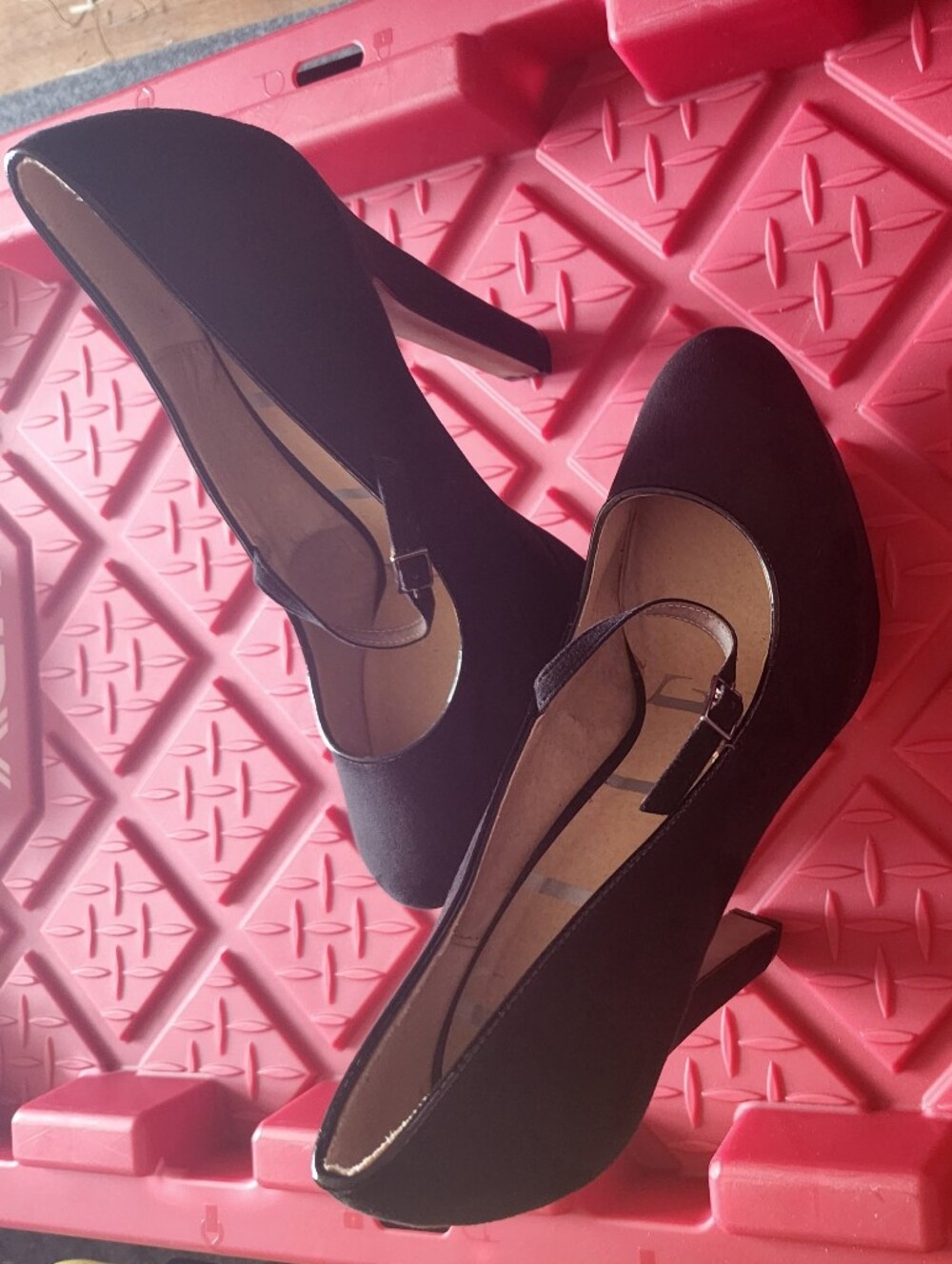 SALE! Elle Black Platform Mary Jane Heels